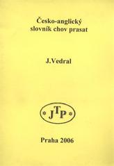 kniha Česko-anglický slovník chov prasat, JTP 2006