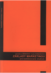 kniha Základy marketingu pro kombinované studium, Technická univerzita v Liberci 2008