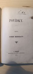 kniha Povídky, J.F. Kubeš 1890