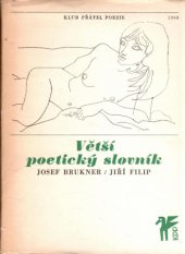 kniha Větší poetický slovník, Československý spisovatel 1968