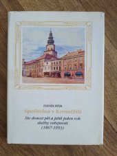 kniha Spořitelna v Kroměříži sto dvacet pět a ještě jeden rok služby veřejnosti (1867 - 1993), Muzejní a vlastivědná společnost 1993