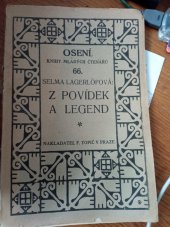 kniha Z povídek a legend, F. Topič 1921