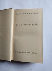 kniha ROK PŘEMOŽENYCH Román, Sfinx 1935