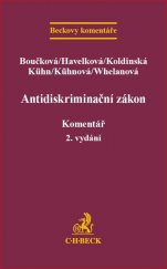 kniha Antidiskriminační zákon. Komentář, C. H. Beck 2016