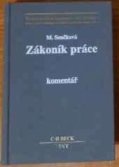 kniha Zákoník práce Komentář, Beck/SEVT 1995