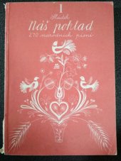 kniha Náš poklad I. 270 národních písní pro zpěv a klavír. Z písní bechyňských, blaťáckých, chodských, libických, řečických, slovenských, trocnovských, z Malátova "Pokladu" aj., Supraphon 1988