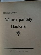 kniha Nátura pantáty Boukala, Soukromá knihovna 1938