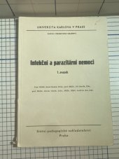 kniha Infekční a parazitální nemoci. Sv. 1, - 1982, SPN 1982