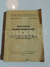 kniha Repetitorium lékařské mikrobiologie 2. [díl] Určeno pro posl. fak. hygienické., SPN 1969