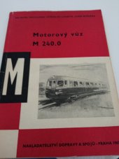 kniha Motorový vůz M 240.0, Nadas 1963