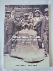 kniha Pamiatková ochrana zvonov na Slovensku Metodika, Pamiatkový úrad Slovenskej republiky 2014