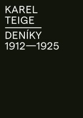 kniha Deníky 1912-1925, Akropolis 2022