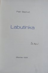 kniha Labutinka, Alois Kučík 1933