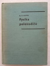 kniha Fysika polovodičů, ČSAV 1959