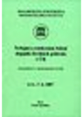 kniha Veřejná a soukromá řešení dopadů živelních pohrom v ČR konference s mezinárodní účastí : 6.6.–7.6.2007 Brno, Česká republika, Masarykova univerzita 2007