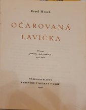 kniha Očarovaná lavička Dvacet pohádkových knížek pro děti, Brněnská tiskárna 1946