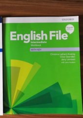 kniha English file intermediate - Workbook with key, Oxford University Press 2019