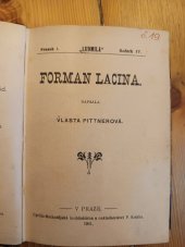 kniha Forman Lacina, Kotrba 1901