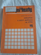 kniha Mikrofiše a jejich aplikace ve VTEI, ÚVTEI 1987