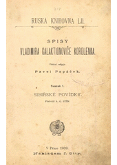 kniha Sibířské povídky, J. Otto 1909