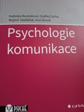 kniha Psychologie komunikace , Grada 2023