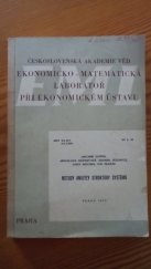 kniha Metody analýzy struktury systémů, Československá akademie věd 1975