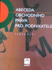 kniha Abeceda obchodního práva pro podnikatele, ASPI  2001