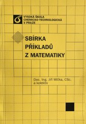 kniha Sbírka příkladů z matematiky, VŠCHT 2002