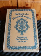 kniha Holländische Handzeichnungen, Liepzig 1923