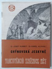 kniha Chýnovská jeskyně, Knihkupectví Klubu českých turistů 1948