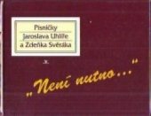 kniha Není nutno Písničky J.Uhlíře a Z.Svěráka, Primus 1994