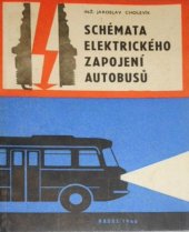 kniha Schémata elektrického zapojení autobusů, Nadas 1966