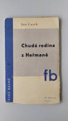 kniha Chudá rodina z Heřmaně, Fr. Borový 1935