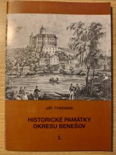 kniha Historické památky okresu Benešov, Muzeum okresu Benešov 1995