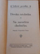 kniha Divoká ratolístka Na zarostlém chodníčku, Fr. Šupka 1929