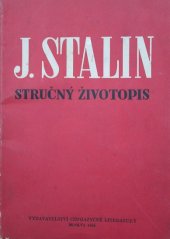 kniha J. Stalin Stručný životopis, Tiskové podniky Rovnost 1945