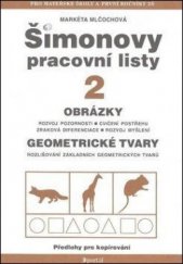 kniha Šimonovy pracovní listy 2 předlohy pro kopírování., Portál 2011