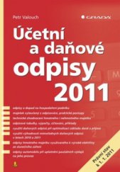 kniha Účetní a daňové odpisy 2011, Grada 2011