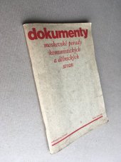 kniha Dokumenty moskevské porady komunistických a dělnických stran, Svoboda 1969