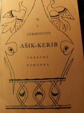 kniha Ašik-Kerib Turecká pohádka, Spolek Radhošť 1931