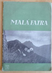 kniha Malá Fatra, Čedok 1953