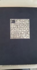 kniha Kronika československá. I, - Doba stará., Vesmír 1924