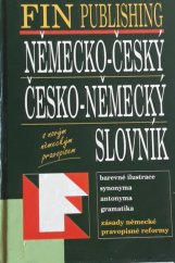 kniha Německo-český, česko-německý slovník, Fin 1997