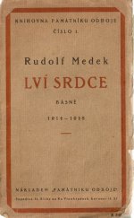 kniha Lví srdce básně 1914-1918, Památník odboje 1919