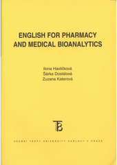 kniha English for pharmacy and medical bioanalytics, Karolinum  2008