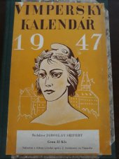 kniha Vimperský kalendář [na rok] 1947, Nár. správa J. Steinbrener 1946