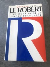 kniha Le Nouveau Petit Robert Dictionnaire da la langue Francaise, Le ROBERT 1993