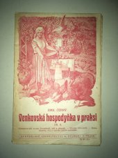 kniha Venkovská hospodyňka v praksi. II, - Konservování ovoce, bramborů, zelí a okurek., Alois Neubert 1921