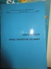 kniha Vývoj výpočetní techniky, Společnost pro dějiny věd a techniky 2005