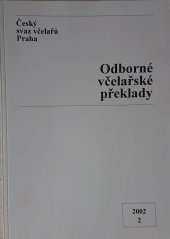 kniha Odborné včelařské překlady 2002 2 Český svaz včelařů Praha, Český svaz včelařů 2002